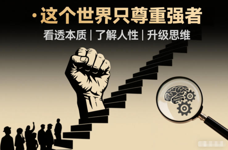 开悟1.0:这个世界只尊重强者,看透本质-了解人性-升级思维-灵感工坊云网创
