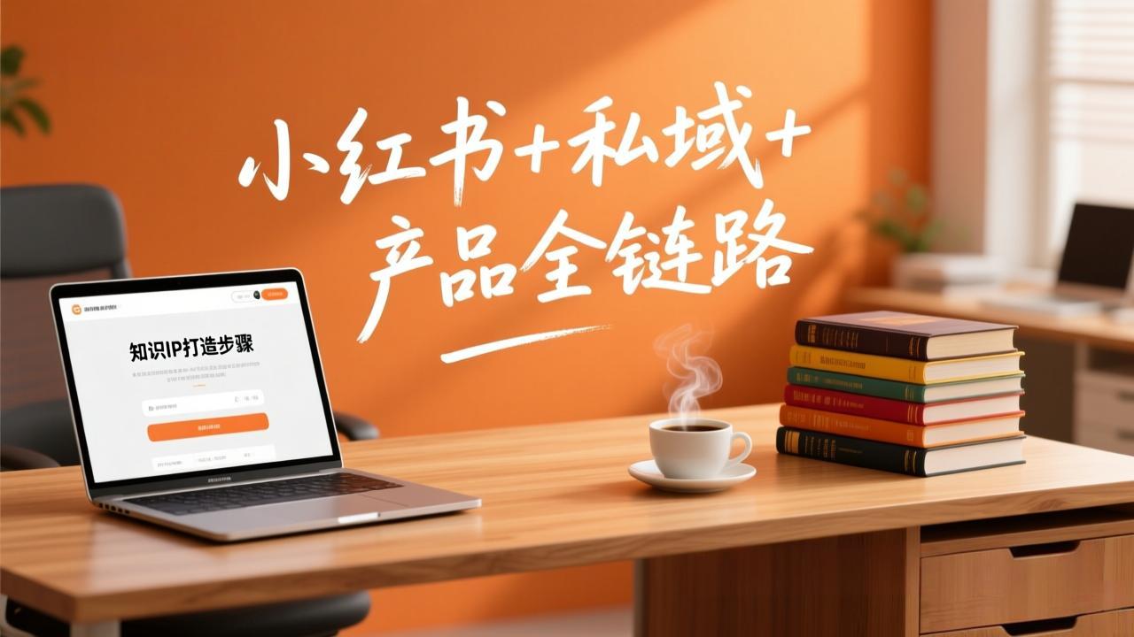 个人IP系统变现课2026,小红书+私域+产品全链路,手把手教你打造年入百万的知识IP-灵感工坊云网创