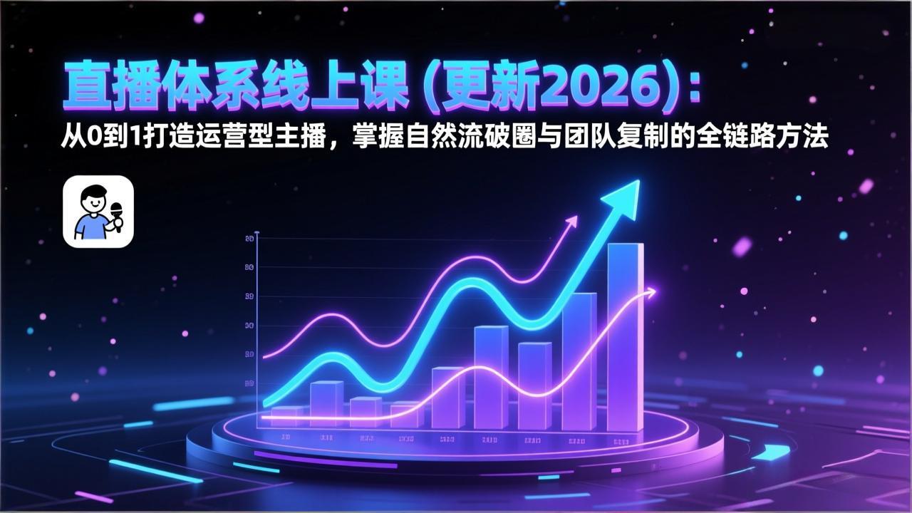 直播体系线上课(更新2026-灵感工坊云网创