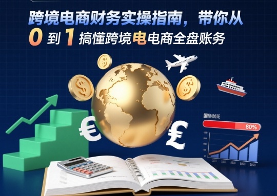 跨境电商财务实操指南,带你从0到1搞懂跨境电商全盘账务-灵感工坊云网创