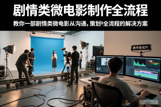 剧情类微电影制作全流程,教你一部剧情类微电影从沟通,策划到拍摄制作全流程的解决方案-灵感工坊云网创