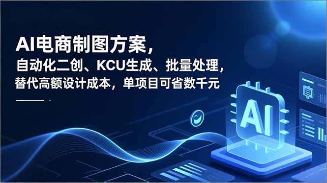 AI电商制图方案,自动化二创、SKU生成、批量处理,替代高额设计成本,单项目可省数千元-灵感工坊云网创