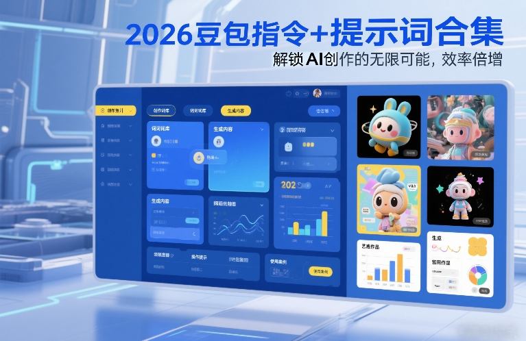2026豆包指令+提示词合集,解锁AI创作的无限可能,效率倍增-灵感工坊云网创