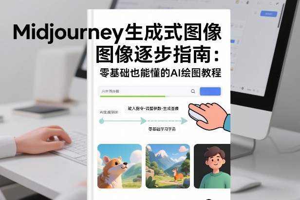 Midjourney生成式图像逐步指南:零基础也能懂的AI绘图教程-灵感工坊云网创